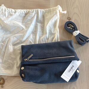 Hammitt Medium Fold-Over Crossbody Bag in indigo